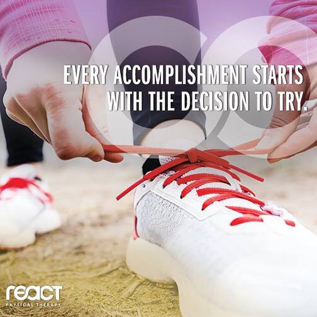 Every Accomplishment Starts with the Decision to Try