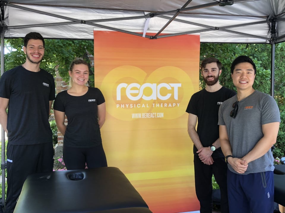 React PT Team Winnetka participation