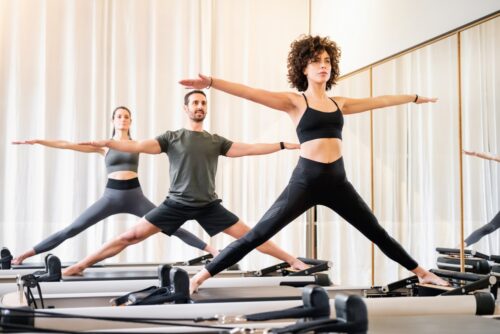 Reformer-based exercises for Glute Engagement